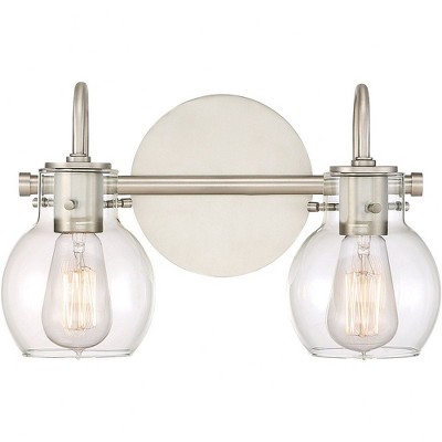 Quoizel Lighting Andrews 2 - Light Vanity in  Antique Nickel