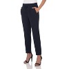 Rekucci Women's Dressy Jogger Pants with Pockets – Stylish Pull-On Tapered Work to Evening Pants - 2 of 4