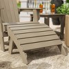 WestinTrends Outdoor Patio All-weather Modern Folding Ottoman - 2 of 3