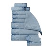 Charming Floral Accent Cotton Towel Set by Blue Nile Mills - 2 of 4
