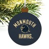 Monmouth University Official Hawks Wood Christmas Tree Holiday Ornament - 4 of 4