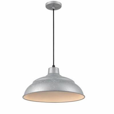Millennium Lighting R Series 1 - Light Pendant in  Painted Galvanized