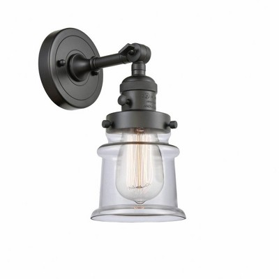 Canton - 1 Light Wall Sconce In Industrial Style-11 Inches Tall and 5.25 Inches Wide