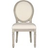 Holloway 19" H French Brasserie Oval Side Chair (Set of 2) - FOX6228 - Safavieh Couture - 2 of 4