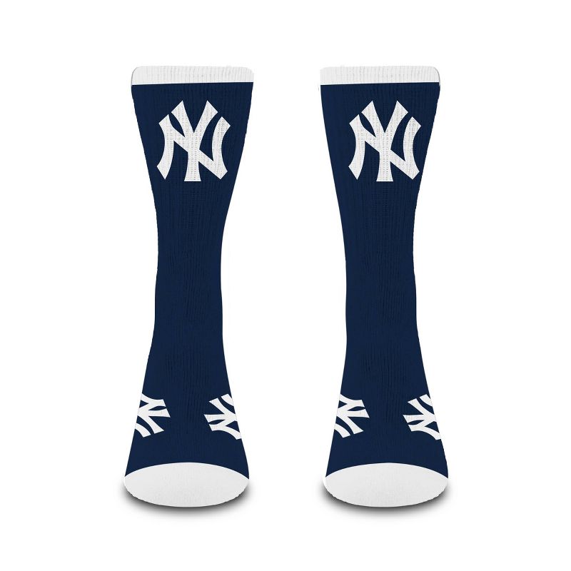 MLB New York Yankees Large Crew Socks, 2 of 4