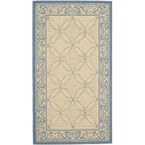 Courtyard CY1502 Power Loomed Indoor and Outdoor Rug - Safavieh - 1 of 4