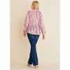 VENUS Womens High-Low Blouse - 2 of 4