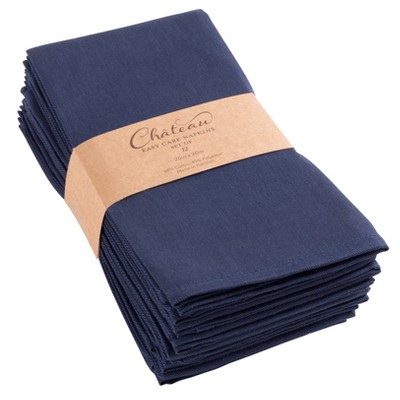 Kaf Home Feast Dinner Napkins  Set Of 12 Oversized, Easy-care