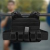 44 Lbs Adjustable Weighted Vest, Weighted Workout Vest with 19 Iron Weights, Strength Training Weight Vest for Man and Woman, Weighted Workout Vest - 2 of 4