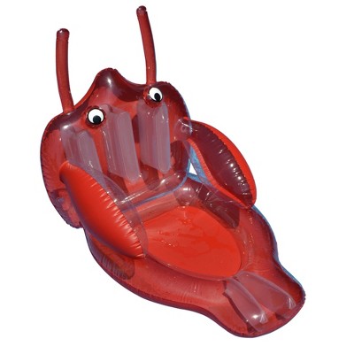 Swimline 90405 Swimming Pool Rideable Giant Inflatable Lobster Float Toy Lounger