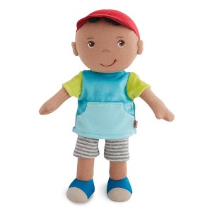 HABA Snug Up Gabriel - 10" Soft Doll, Machine Washable Baby Boy Doll - Perfect Snuggly First Soft Toddler Plush Figure for 6 Months and Up - 1 of 4