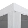 vidaXL Party Tent White and black Powder-coated steel frame Large - 4 of 4