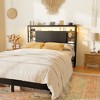 Besiost Headboards with Power Outlets and Storage Space - 2 of 4