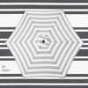 Best Choice Products 10ft Outdoor Steel Striped Market Patio Umbrella w/ Crank, Tilt Push Button, 6 Ribs - 4 of 4