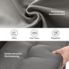 Bekrvio High-Back Faux Leather Dining Chairs Set of 2 - Modern Sturdy, Upholstered with Deep Sponge Seat, Metal Legs for Kitchen/Dining/Living Room - 4 of 4