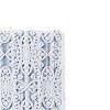 Saturday Knight Ltd Kali White Woven Jacquard Medallion Design Bath Towel - 27"x50", Smoke - 2 of 3