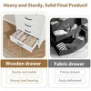 5 Dresser for Bedroom,Freestanding Wooden Closet Chest for Bedroom, Living Room，Tall Vertical Drawer Dresser with Large Storage, - 2 of 4
