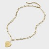 Bijoux Sport by Luv Aj MLB Gold Logo Heart Coin Pendant Necklace - 3 of 4
