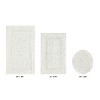 Lux Premium 100% Cotton  Ultra-Soft Tufted Solid Reversible 3 Piece Bath Rug Set, Water-Absorbent, Durable, Machine Washable Bathroom Rug - 2 of 4