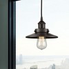 Railroad - 1 Light Cord Hung Mini Pendant In Modern Style-5.75 Inches Tall and 8 Inches Wide - 2 of 3