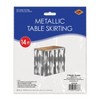Beistle Pkgd 1-Ply Metallic Table Skirting, 30" x 14', (1/Pkg) - 3 of 4