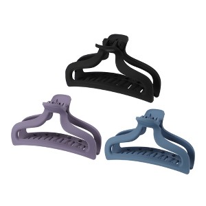 REGALWOVEN Women's Plastic Hair Barrettes Claws Clips 3.78"x1.85"x1.42" - 1 of 4