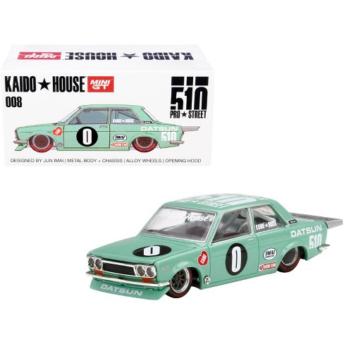 MINI GT 1/64 KAIDO HOUSE DATSUN 510 STREET NISMO V2 WHITE / *FREE USA  SHIPPING