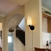 Claxy Black Plug In Wall Sconce Fabric Shade Set of Two - 3 of 4
