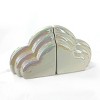 2pc Ceramic Bookends Pearlescent - Bullseye's Playground™ - 2 of 3