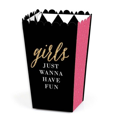 Big Dot Of Happiness Girls Night Out - Bachelorette Party Favor Popcorn  Treat Boxes - Set Of 12 : Target