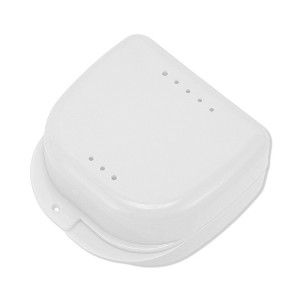 Unique Bargains Strapless Hole Portable Retainer Case Braces Box 1 Pc - 1 of 4