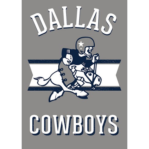 Briarwood Lane Retro Dallas Cowboys House Flag Nfl Licensed Double-sided  28'x40' : Target