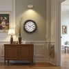 FURNIinspire Wall Clocks 20inch Round Living Room Decorative Roman Numeral Hanging Clock, Timepiece Vintage Wall Decor, Brown, 20"*20"*2" - 2 of 4