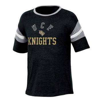 NCAA UCF Knights Girls' Short Sleeve Striped Shirt