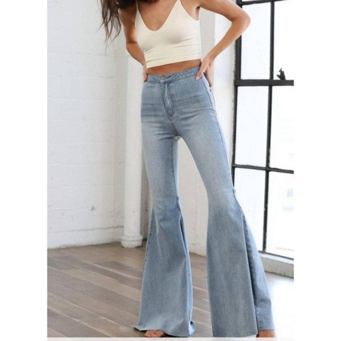 Women's Bell Bottom Jeans - By Together - image 1 of 2