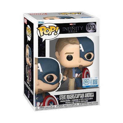 Funko POP! Marvel: Split Captain America/Steve Rogers Figure