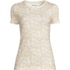 Lands' End Women's Cotton Rib T-shirt - 3 of 3