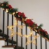 72"L Sullivans Artificial Metallic Gold Magnolia Christmas Garland, Indoor Christmas Decor - 3 of 3