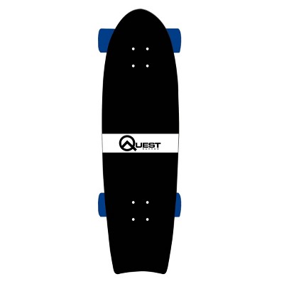 Quest Boards 32" Cruiser Skateboard - Light Yellow