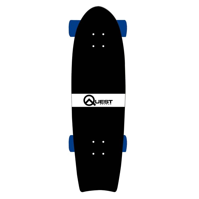 Quest Boards 32&#34; Cruiser Skateboard - Light Yellow, 1 of 4