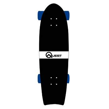 Quest Boards 32" Cruiser Skateboard - Light Yellow