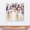 Creative Products Painted Purple Flowers 24x24 Canvas Wall Art - 4 of 4
