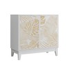 TiramisuBest Decorative Storage Cabinets Buffet Cabinet Accent Cabbinets Adjustable Shelves Living Room Entryway - 2 of 4