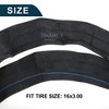 Unique Bargains Bike MTB Cycling Inner Tire 16x3 inch Durable Bent Valve Bicycle Inner Tube 1 Pcs - 3 of 4