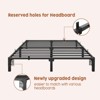 6 Inch Tiwn Bed Frame, Heavy Duty Metal Platform Bed Frame with Durable Iron Slat Support and Legs - 3 of 4