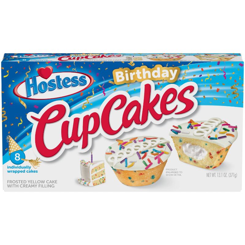 Hostess Birthday Cupcakes - 8ct/13.1oz., 4 of 14