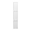 Vynxaria White Slim Rolling Storage Cart: 6-Tier Kitchen Cart with Wheels & Handle for Narrow Spaces, Pantry/Fridge Side - 3 of 4