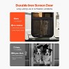 VEVOR RV Screen Door Protector, Adjusts from 22 to 31.5 inch, Adjustable Door Grille, Easy to Install, Reinforced Breathable Honeycomb Holes, Black - 4 of 4