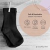 Cozyway 12 Pack Ankle Cotton Toddler Socks, Stretch Toddler Girl Socks, All Day Comfort Toddler Boy Socks, Black, 3T-5T, Unisex - image 4 of 4