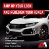 American Modified Front Shark Grille for 2016 to 2021 Honda Civic Models - 3 of 4